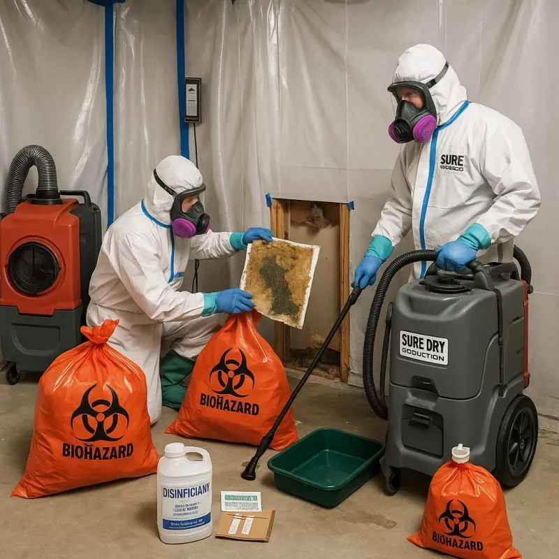 Contaminated Water Handling Protocols process in Montague, TX