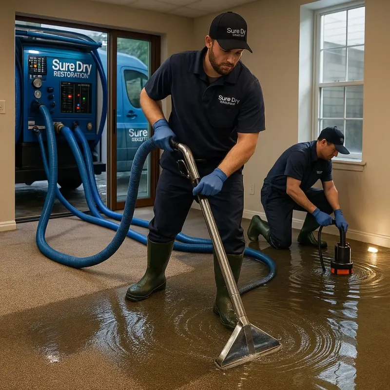 Water Extraction and Removal process in Montague, TX